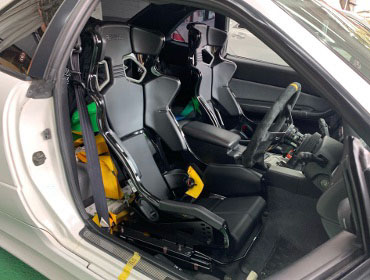 NISSAN�@�X�J�C���C��GTR�@BNR34�@�Ɂ@RECARO(���J���j�@PRO RACER�@RMS�@2700G�@�~���E�@����