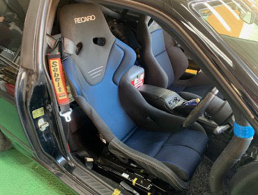 NISSAN�@180SX�@S13�@�Ɂ@RECARO�i���J���j�@TS-G�@GK�@BK/Blue�@����