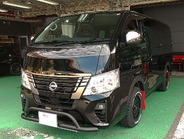 NISSAN�@�L�����o���@E26�i2023�N�j�@�Ɂ@RECARO�i���J���j�@SR-7F�@GU100�@�u���E���@�~���E�@����