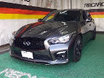 NISSAN�@�X�J�C���C���@ZV37�i2014�N�j�@�Ɂ@RECARO�i���J���j�@�N���X�X�|�[�c�X�^�[CL210H�@BK�@���@�N���X�X�|�[�c�X�^�[�@CL210H�@BK�@����