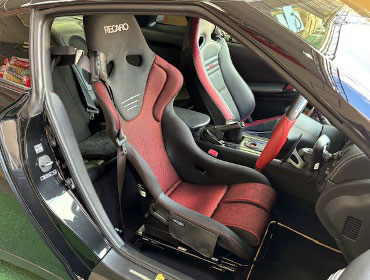 NISSAN�@GT-R�@R35�i2013�N�j�@�Ɂ@RECARO�i���J���j�@RS-G�@GK�@BK/RED�@����