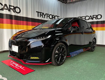 NISSAN�@�I�[���j�X���@FE13�i2024�N�j�@�Ɂ@RECARO�i���J���j�@SR-C UT100H�@RED���U�[�@�V�[�g�q�[�^�[�t���@�~���E�@����