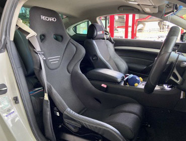 NISSAN�@�X�J�C���C���@CKV36�i2007�N�j�@�Ɂ@RECARO�i���J���j�@TS-G�@GK�@BK/BK�@����