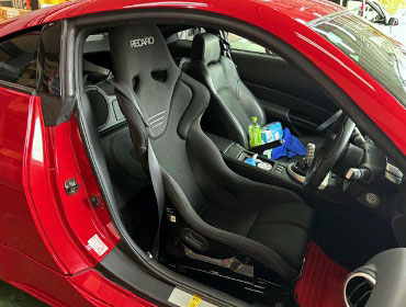 NISSAN�@�t�F�A���f�BZ�@CBA-Z33�i2006�N�j�@�Ɂ@RECARO�i���J���j�@RS-G�@GK�@BK/BK�@����