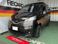 NISSAN�@NV200�o�l�b�g�@CBF-VNM20���i2023�N�j�@�Ɂ@RECARO�i���J���j�@�G���S���hMV�@BK�@�V�[�g�q�[�^�[�t���@�A�[�����X�g�t���@����