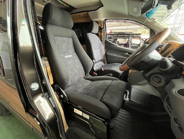 NISSAN�@NV200�o�l�b�g�@CBF-VNM20���i2023�N�j�@�Ɂ@RECARO�i���J���j�@�G���S���hMV�@BK�@�V�[�g�q�[�^�[�t���@�A�[�����X�g�t���@����