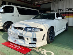NISSAN�@�X�J�C���C���@R33�@�Ɂ@RECARO�i���J���j�@PRO�@RACER�@RMS�@2700G�@����
