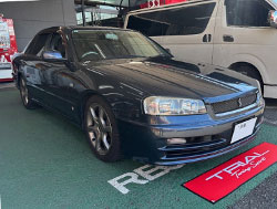 NISSAN�@�X�J�C���C���@25GTV�i1999�N�j�@�Ɂ@RECARO�i���J���j�@RS-GS�@BK�@����