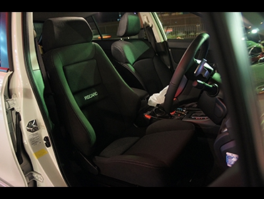 RECARO�i���J���V�[�g�j�@SUBARU�@�C���v���b�T�X�|�[�c�@GP��RECARO�i���J���j�@LX-VF�@SK100�@BK�@����