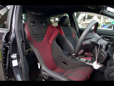 RECARO�i���J���V�[�g�j�@SUBARU�@WRX�@VAB�Ƀ��J���@RS-G SK2 BK/RED�@����