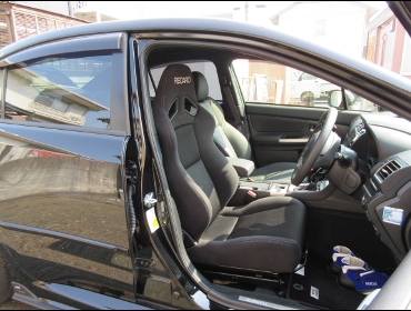 RECARO�i���J���V�[�g�j�@SUBARU�@WRX�@S4�@VAG�Ƀ��J���@SR-7F SK100H�i�V�[�g�q�[�^�[�t���j�@BK/BK�@����