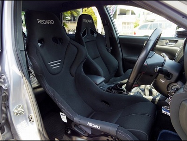 RECARO�i���J���V�[�g�j�@SUBARU�@�C���v���b�T�@STi�@GVB�Ƀ��J���@TS-G GK BK/BK�@���@SR-7�@����
