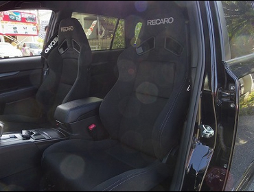 RECARO�i���J���V�[�g�j�@SUBARU�@���K�V�B�c�[�����O���S���@BR�Ƀ��J���@SR-7F SK100�@BK/BK�@���@SR-7F SK100�@BK/BK�@����