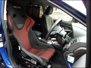 RECARO�i���J���V�[�g�j�@SUBARU�@�����H�[�O�@VM4�Ƀ��J���@RS-G�@GK�@BK/RED�@����