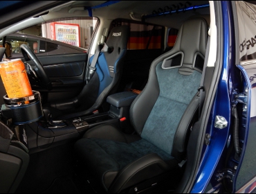 SUBARU�@�����H�[�O�@�Ɂ@RECARO�i���J���j�@RS-G�@GK�@���@�X�|�[�c�X�^�[CL100H�@CF�i�J�[�{���o�b�N�V�F���j�@����