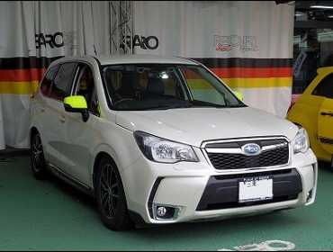SUBARU�@�t�H���X�^�[�@SJG�@�A�v���C�hB�^�@�Ɂ@RECARO�i���J���j�V�[�g����