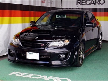 SUBARU�@�C���v���b�T�@GVF�@�Ɂ@RECARO�i���J���j�@SR-6�@GK100S�@BK/RED�@�~2�r�@����