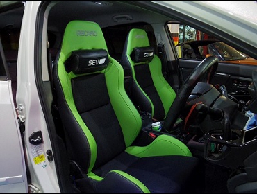 RECARO�i���J���V�[�g�j�@SUBARU�@�����H�[�O�@STI�@VMG�i2016�N�j�@�Ɂ@RECARO�i���J���j�@SR-7�@Lassic�@GREEN�@���@SR-7F�@Lassic�@GREEN�@����