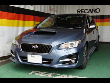 SUBARU�@�����H�[�O�@1.6GT�A�C�T�C�g�i2017�N�j�@�Ɂ@RECARO�i���J���j�@SR-7F�@GK100�@BK/SIL�@����
