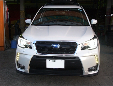 SUBARU�@SJ�t�H���X�^�[�@�Ɂ@RECARO�i���J���j�@SR-7�@GK100�@BK/RED�@�V�[�g�q�[�^�[�t���@����