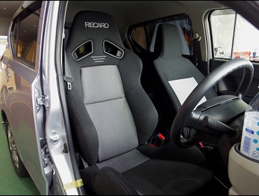 RECARO�i���J���V�[�g�j�@SUBARU�@�v���I�v���X�@LA350F�@�Ɂ@RECARO�i���J���j�@SR-7�@GK100�@BK/SIL�@����