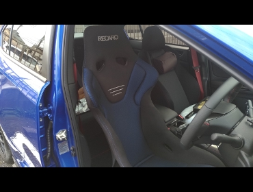 RECARO�i���J���V�[�g�j�@SUBARU�@WRX�@VAB�@�Ɂ@RECARO�i���J���j�@RS-G�@GK�@BK/�u���[�@����