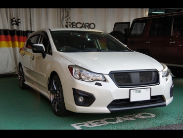 SUBARU�@�C���v���b�T�X�|�[�c�@GP7�@�Ɂ@RECARO�i���J���j�@SR-7�@Kk100�@BK�@����