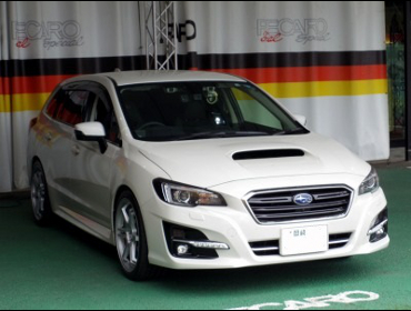 SUBARU�@�����H�[�O�@VMG�i2018�N�j�@�Ɂ@RECARO�i���J���j�@SR-7�@Lassic�@BK�@�V�[�g�q�[�^�[�t���@����