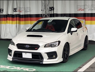 SUBARU�@WX�@STI�@VAB�@�Ɂ@RECARO�i���J���j�@SR-6�@KK100S�@RED�@����