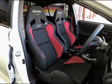 SUBARU�@WRX�@STI�@VAB�i2019�N�j�@�Ɂ@RECARO�i���J���j�@SR-7�@����@�A�h�o���X�G�f�B�V�����@RED�@�~���E�@����