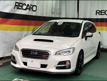 SUBARU�@�����H�[�O�@A�i2014�N�j�@�Ɂ@RECARO�i���J���j�@SR-7�@GU100H�@RED�V�[�g�q�[�^�[�t���@����