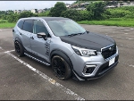 SUBARU フォレスター SK9(2018年) に RECARO(レカロ) RS-G GK BK/ブルー シートヒーター付き 装着