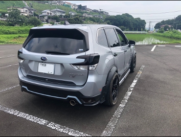 SUBARU�@�t�H���X�^�[�@SK9�i2018�N�j�@�Ɂ@RECARO�i���J���j�@RS-G�@GK�@BK/�u���[�@�V�[�g�q�[�^�[�t���@����