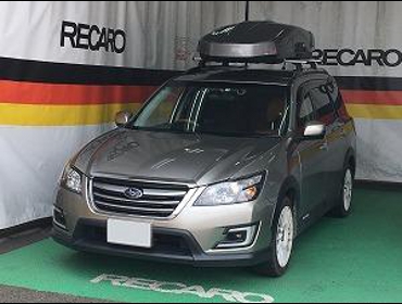 SUBARU�@�N���X�I�[�o�[7�@�Ɂ@RECARO�i���J���j�@�X�|�[�c�X�^�[�@GK100H�@�u���[�@����