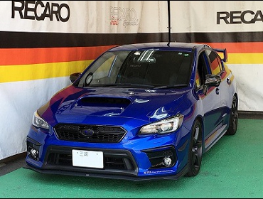 SUBARU�@WRX�@S4�@VAG�i2018�N�j�@�Ɂ@RECARO�i���J���j�@SR-7�@�A�h�o���X�G�f�B�V�����@�u���[�@����