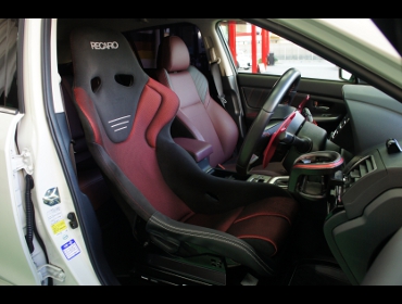 SUBARU�@�����H�[�O�@VMG�@�Ɂ@RECARO�i���J���j�@TS-G�@GK�@BK/RED�@�V�[�g�q�[�^�[�t���@����