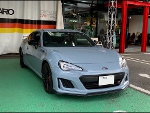 SUBARU�@BRZ�@�Ɂ@RECARO�i���J���j�@�X�|�[�c�X�^�[GK100�@BK/�u���[�@����