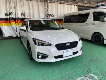 SUBARU�@�C���v���b�T�X�|�[�c�@GT7�@�Ɂ@RECARO�i���J���j�@SR-7�@GU100�@BK�@����