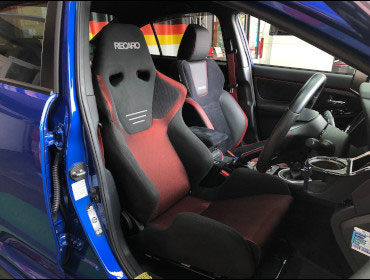 SUBARU�@WRX�@STI�@VAB�i2019�N�j�@�Ɂ@RECARO�i���J���j�@SR-6 GK100S�@BK/RED�@�V�[�g�q�[�^�[�t���@����