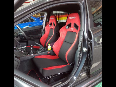 SUBARU�@WRX�@VAB�i2018�N�j�@�Ɂ@RECARO�i���J���j�@SR-7F�@GU100�@RED�@�~���E�@����