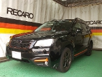 SUBARU�@�t�H���X�^�[�@SJ5 E�^�i2018�N�j�@�Ɂ@RECARO�i���J���j�@SR-7F�@GU100H�@�u���E���@����