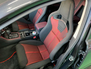 SUBARU�@�����H�[�O�@VMG�i2019�N�j�@�Ɂ@RECARO�i���J���j�@�X�|�[�c�X�^�[�@GK210H�@BK/RED�@���@�N���X�X�|�[�c�X�^�[�@GK210H�@BK/RED�@����