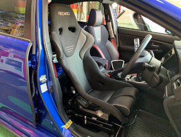 SUBARU�@WRX�@STI�@VAB�i2019�N�j�@�Ɂ@RECARO�i���J���j�@RS-G�@GK�@BK/SIL�@����