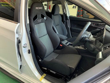 SUBARU�@�C���v���b�TG4�@GK7�i2023�N�j�@�Ɂ@RECARO�i���J���j�@SR-7�@GK100�@BK/SIL�@����