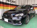 SUBARU@WRX@S4@VAGi2017”Nj@DŒ^@‚É@RECAROiƒŒƒJƒj@ƒNƒƒXƒXƒ|[ƒcƒXƒ^[GK100H@BK/ƒuƒ‹[@‘•’…