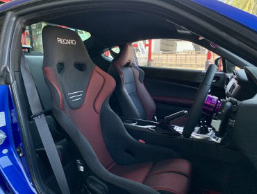 SUBARU�@BRZ�@ZC6�i2018�N�j�@�Ɂ@RECARO�i���J���j�@RS-G�@GK�@BK/RED�@�V�[�g�q�[�^�[�t���@����