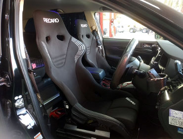 SUBARU�@���K�V�BTW�@BRG�i2012�N�j�@�Ɂ@RECARO�i���J���j�@RS-GS�@BK�@���@RS-GE�@����