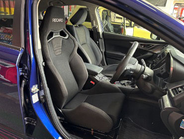 SUBARU�@�C���v���b�T�@GK7�i2021�N�j�@�Ɂ@RECARO�i���J���j�@SR-S�@BK100�@BK/BK���b�V���@����