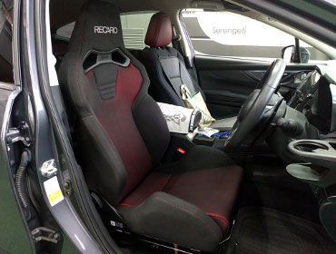 SUBARU�@�����H�[�O�@VN5�i2020�N�j�@�Ɂ@RECARO�i���J���j�@SR-S�@BK100H�@BK/RED�@�V�[�g�q�[�^�[�t���@����