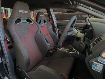SUBARU�@WRX�@STi�@VAB�i2018�N�j�@�Ɂ@RECARO�i���J���j�@SR-S�@BK100�@BK/RED�@���@SR-7�@GK100�@BK/RED�@����